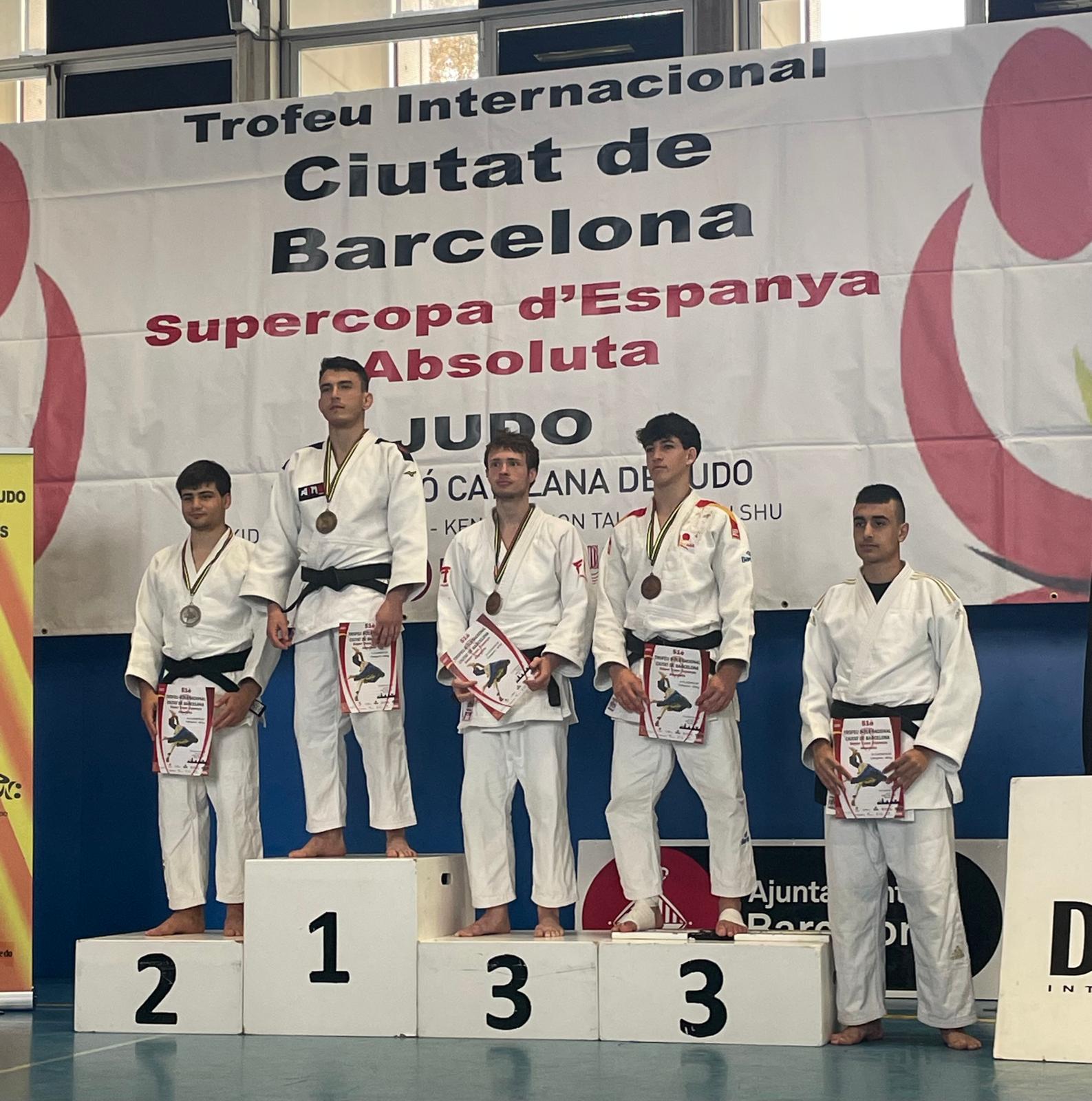 2 medallas para los Navarros en la Supercopa de España de Judo Absoluta de Barcelona 12-04-25